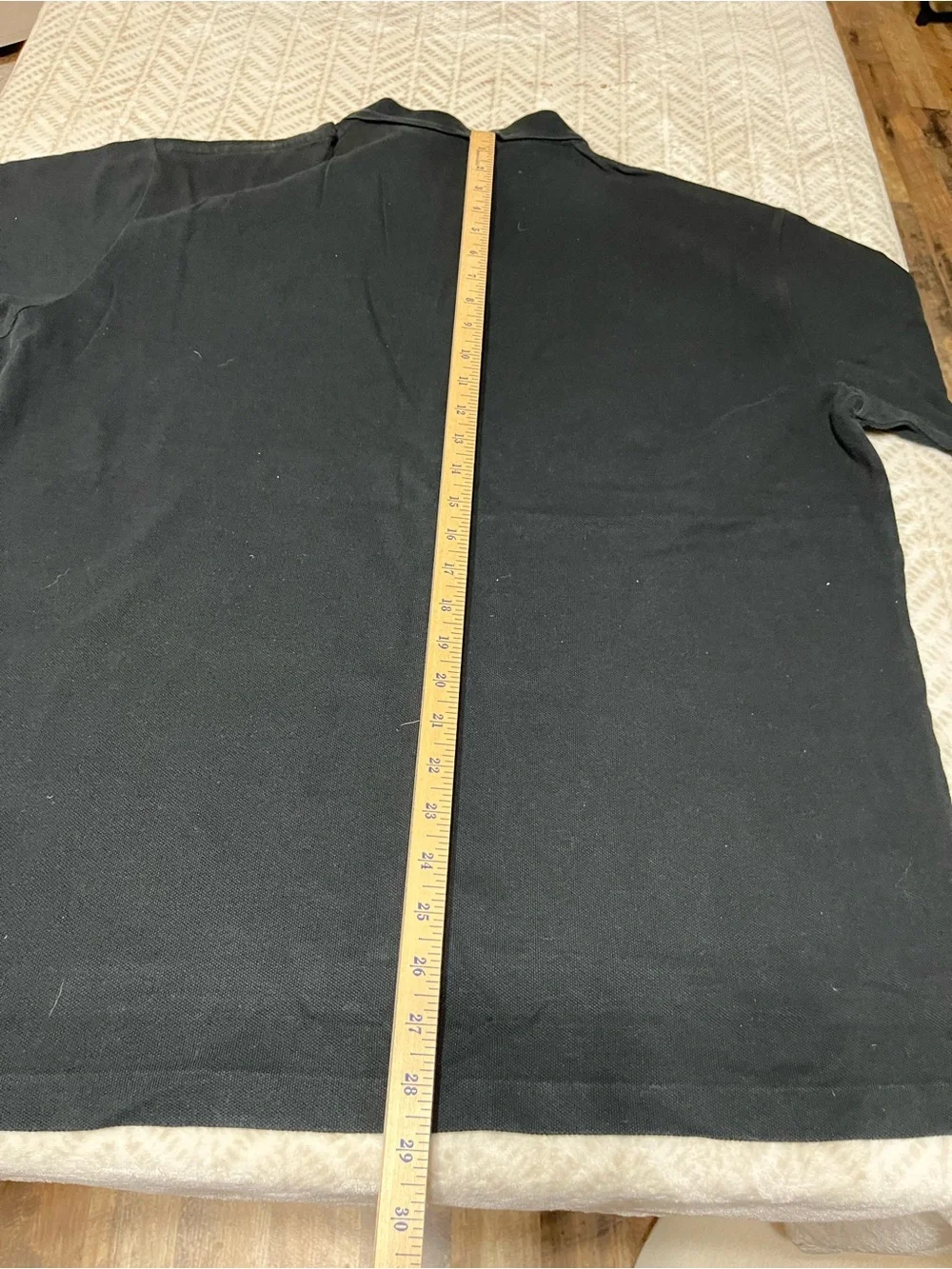 Polo by Ralph Lauren Black Polo with Red Pony Embroidery XL